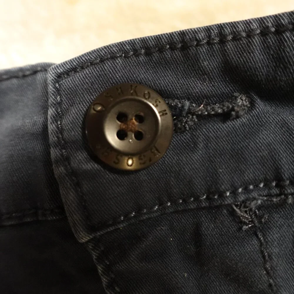 OshKosh Boys Navy Chino Pants Bundle‎ Size 12